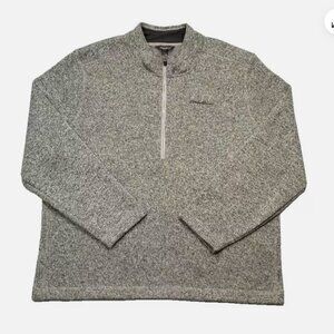 EDDIE BAUER 1/4 Zip Pullover Sweater Fleece 6174E1M